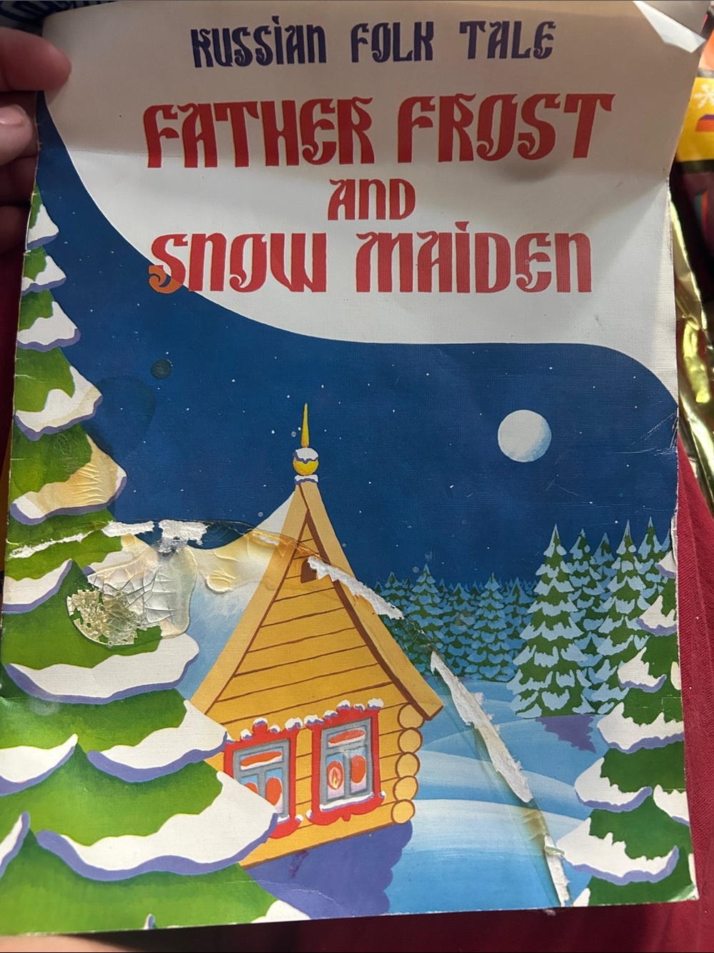 Father Frost and Snow Maiden Illustrated Russian Folk Tale